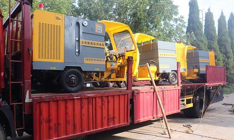 電動高壓清洗車，環(huán)衛(wèi)高壓清洗設(shè)備中的佼佼者