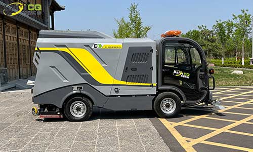 ?純電動深度清潔車，還原路面本色效果保持時間長