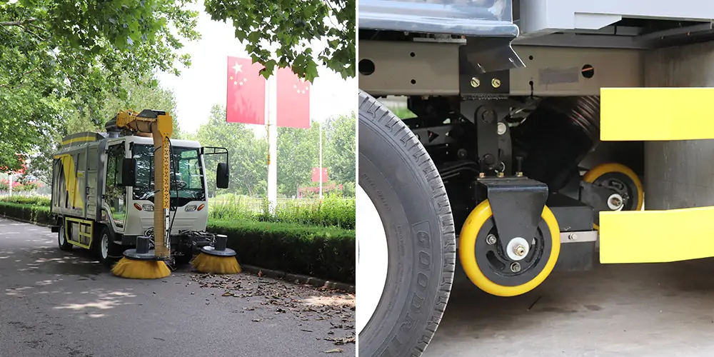 純電動(dòng)樹(shù)葉收集車