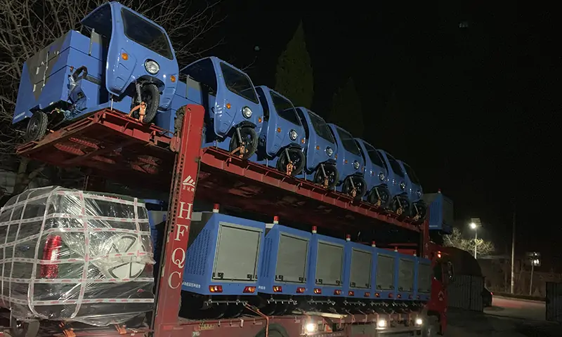 小型高壓清洗車(chē)發(fā)貨實(shí)拍！助力北京環(huán)衛(wèi)，共建美好生活環(huán)境！