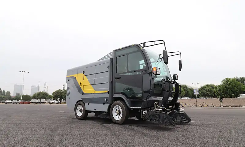 創(chuàng)新環(huán)保，小型純電動清掃車助力城市清潔