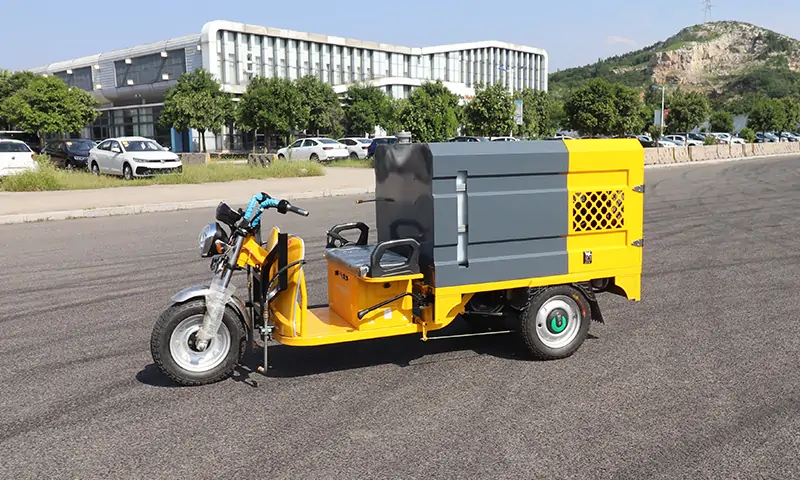高效清潔，綠色環(huán)保：三輪多功能高壓清洗車