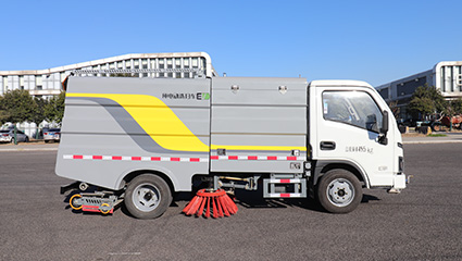 純電動(dòng)洗掃車BY-CS4500車輛底盤