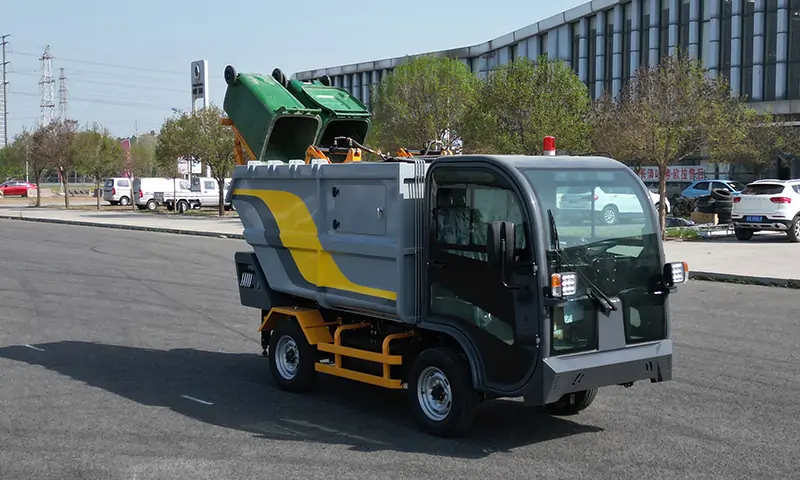后裝式垃圾清運(yùn)車，垃圾轉(zhuǎn)運(yùn)專用設(shè)備，助力打造低碳城市