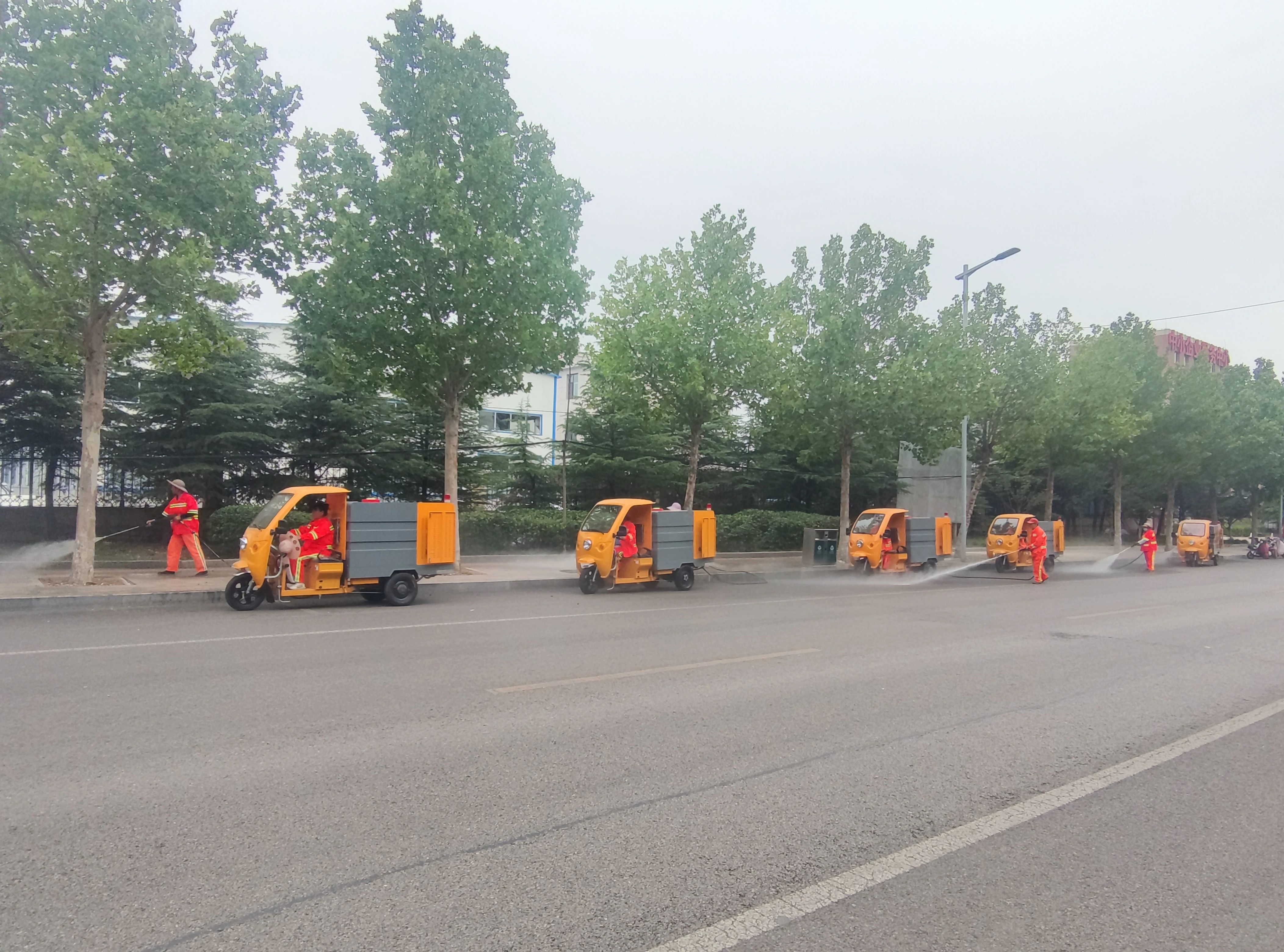 三輪高壓清洗車，多功能高壓清洗車，純電動高壓清洗車