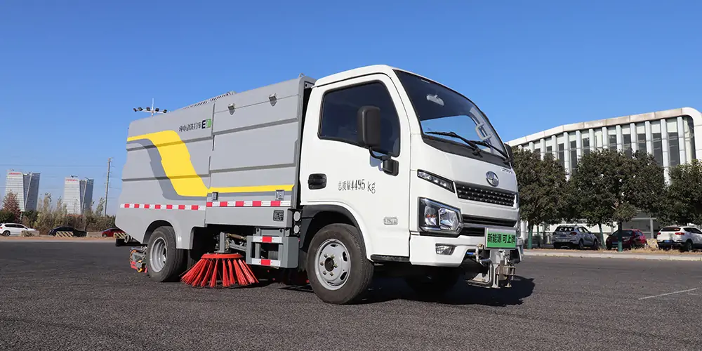 新能源洗掃車，洗掃車，小型洗掃車，純電動洗掃車