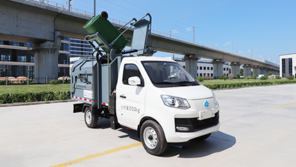 新能源自卸式垃圾車BY-LC3100工作模式