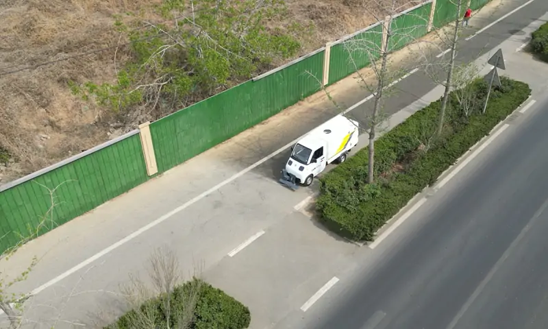 純電動高壓清洗車——城市環(huán)衛(wèi)智能化的新選擇